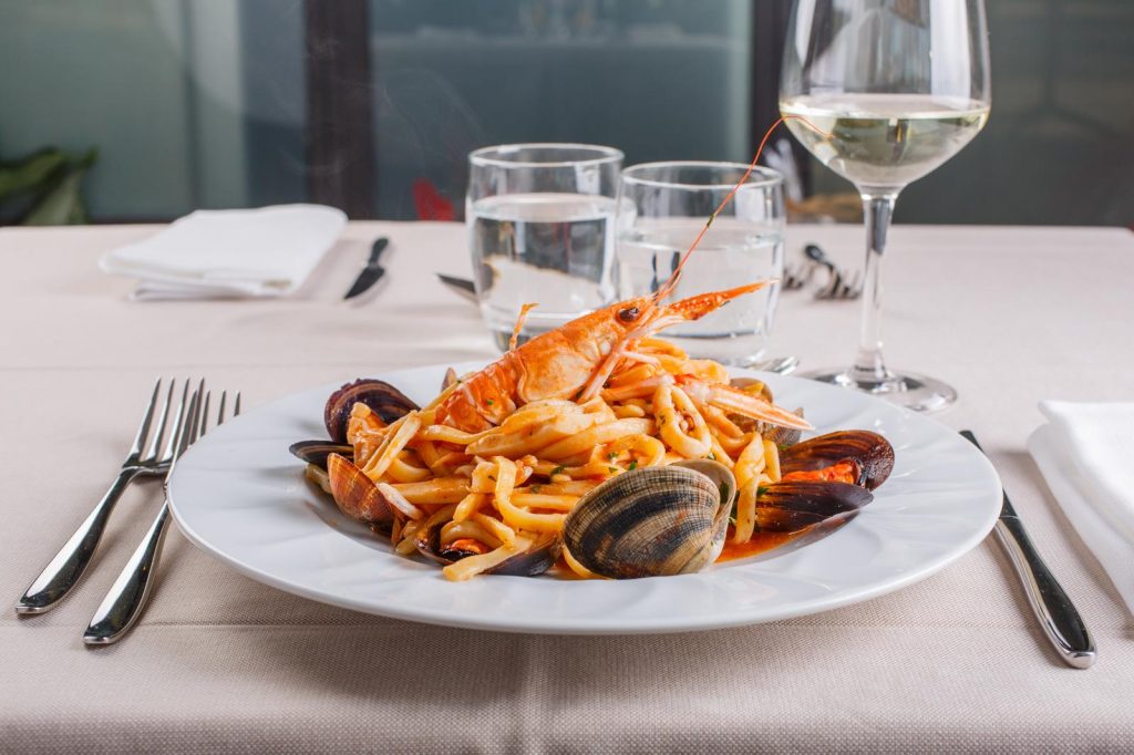 Scialatielli ai frutti di mare